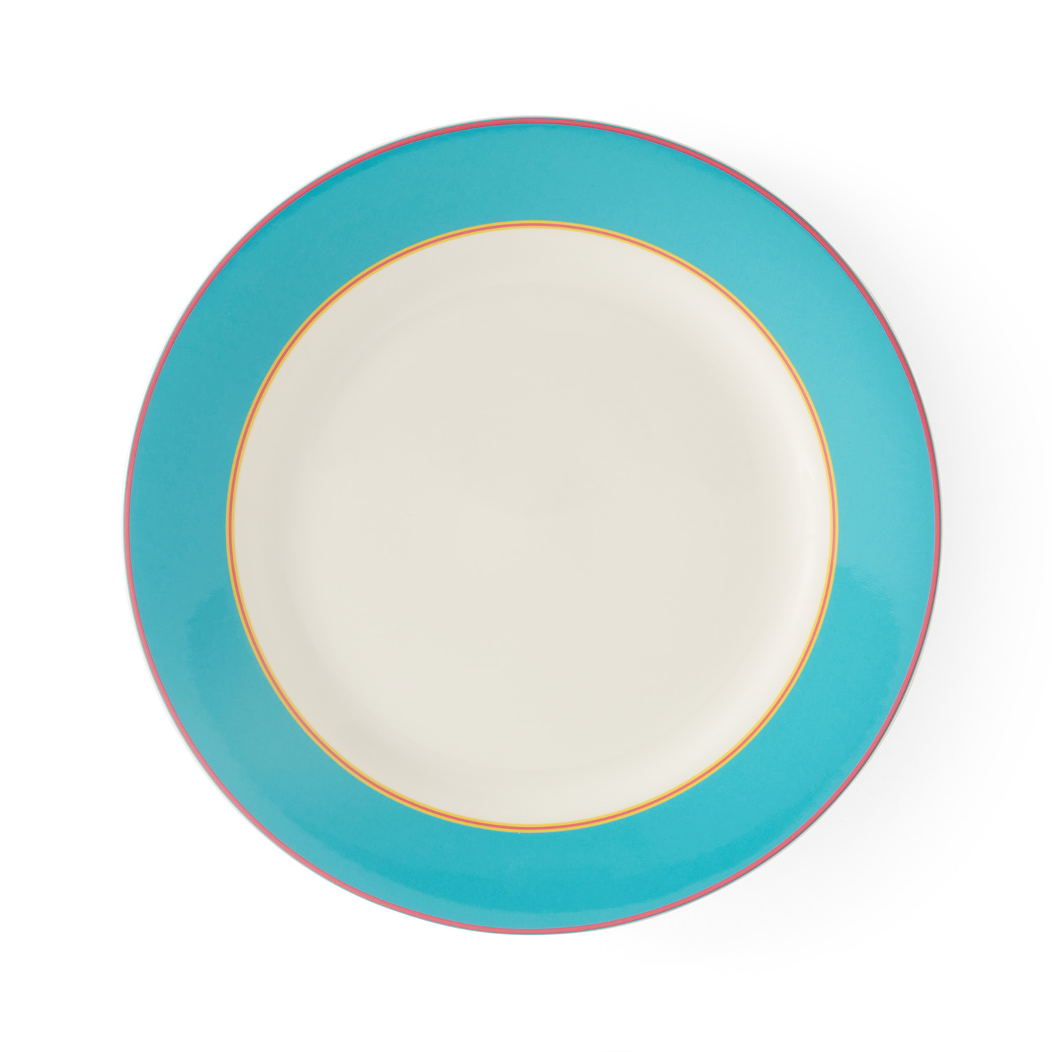 Kit Kemp Calypso Turquiose Dinner Plate image number null